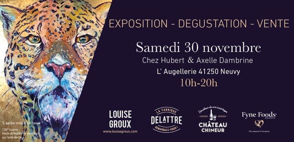 Animalier - Sologne - 2019 - Louise Groux - Artiste Peintre Animalier - Sologne - 2019 - Louise Groux - Artiste Peintre