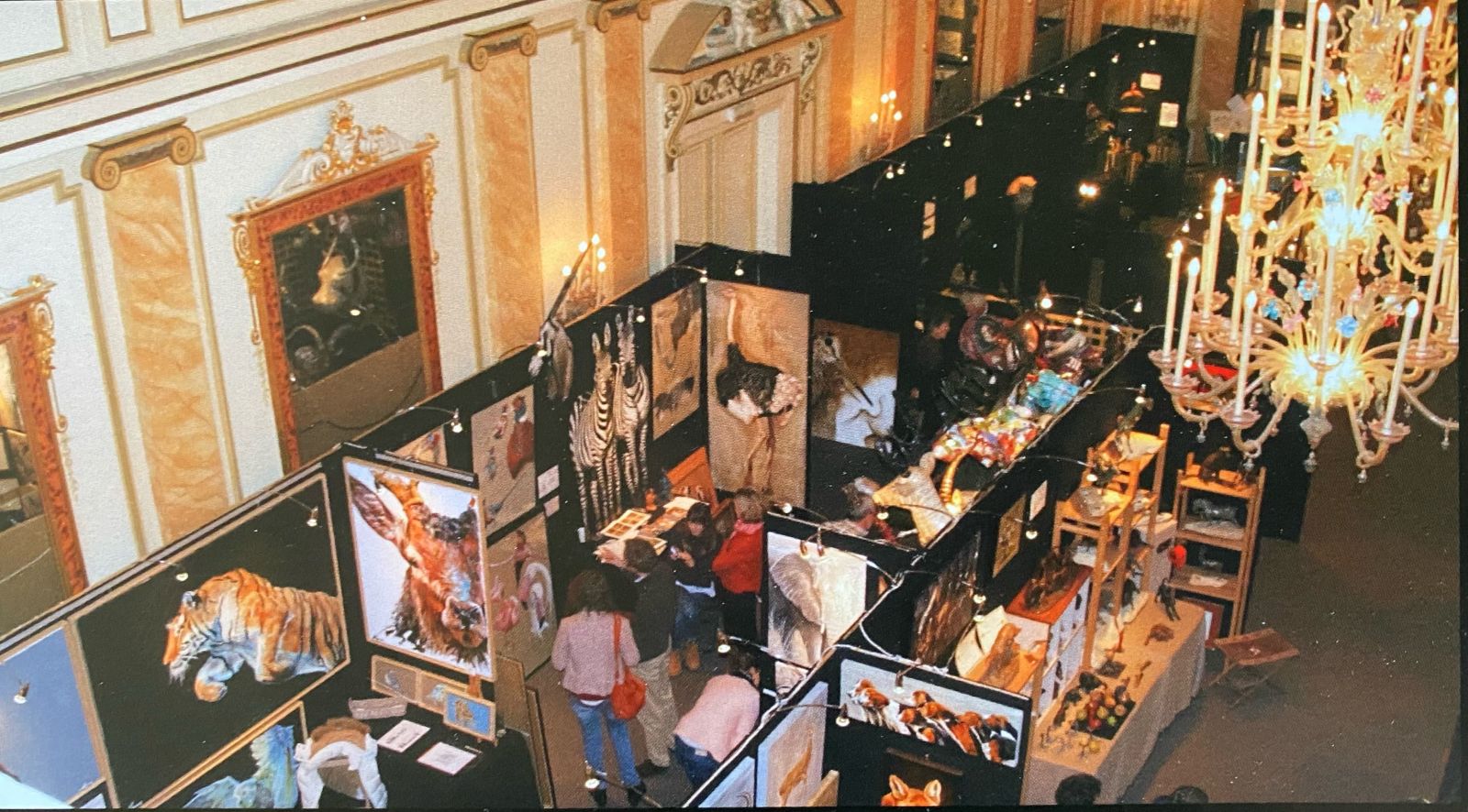 Salon du cercle Royal Gaulois (2015) - Louise Groux, Artiste peintre