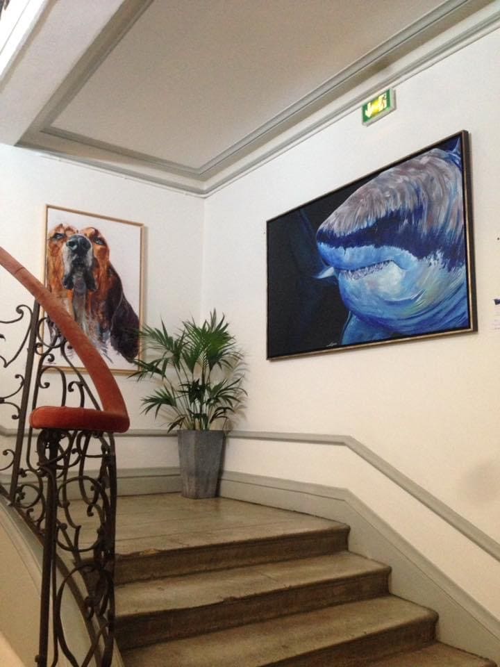 Exposition privée cabinet DCBLG de Poitiers - Louise Groux, Artiste peintre