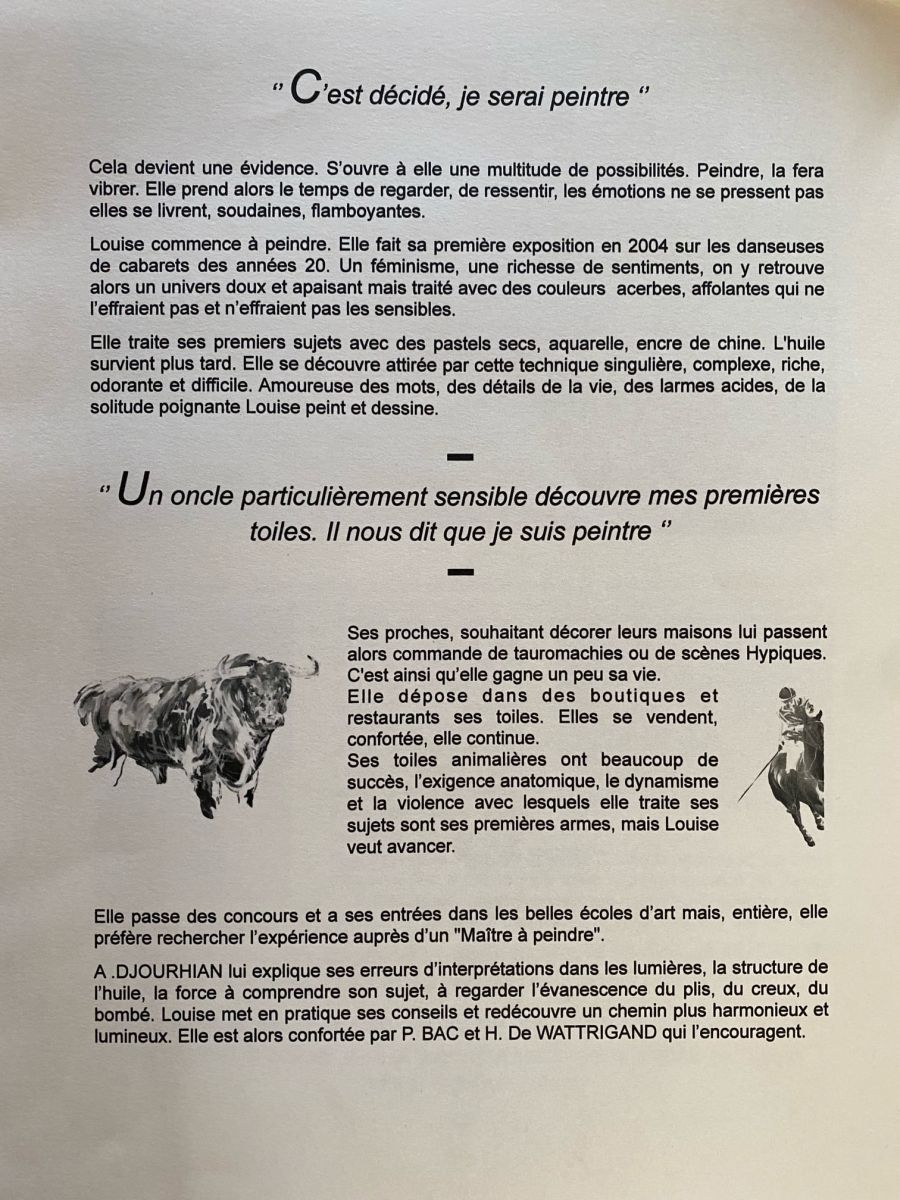 Evénement 25 - Louise Groux, Artiste peintre