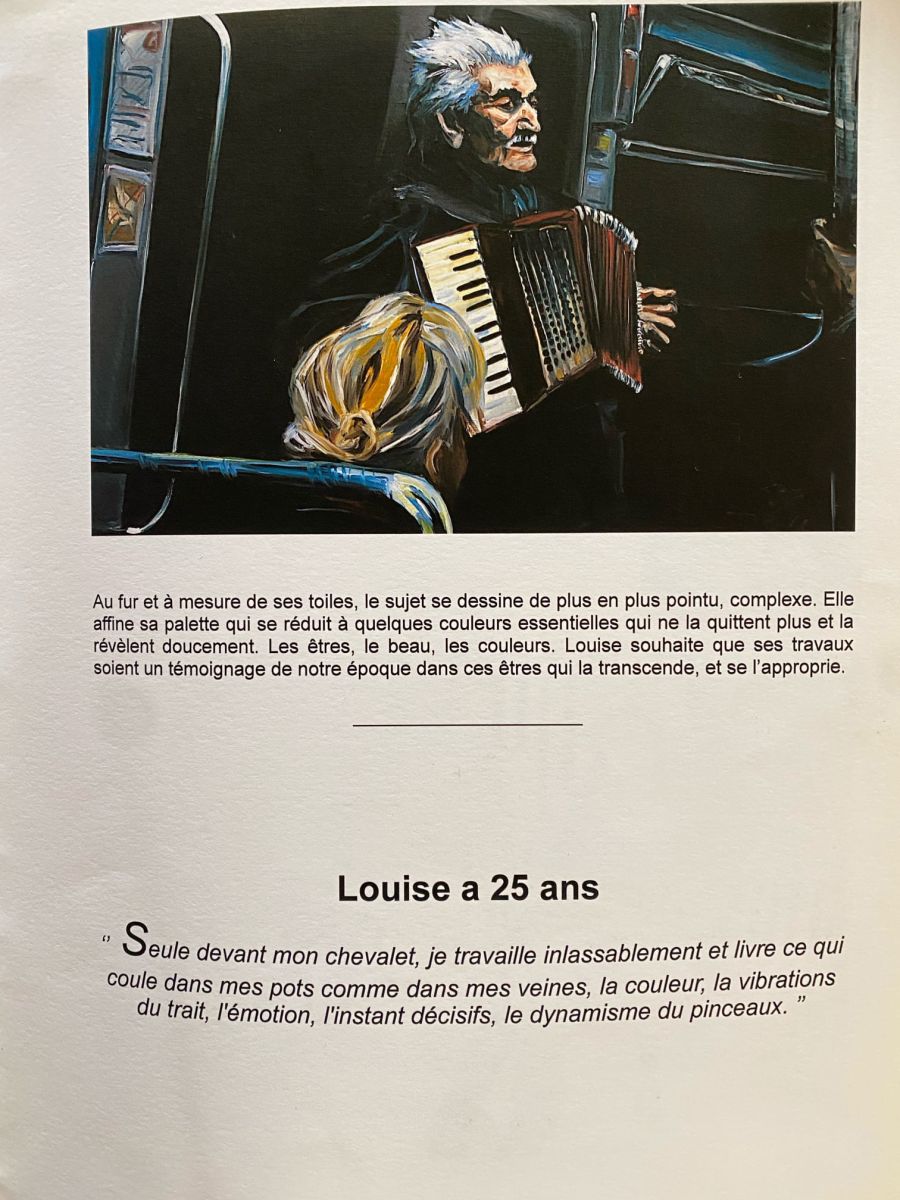 Evénement 25 - Louise Groux, Artiste peintre