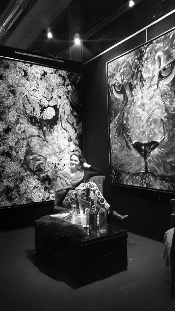 Exposition peinture à Paris Auteuil 2016 - Louise Groux Artiste peintre