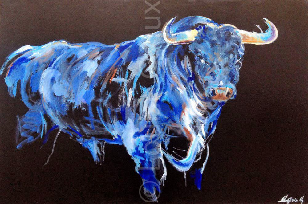 Le Parrain - Louise Groux - Artiste Peintre