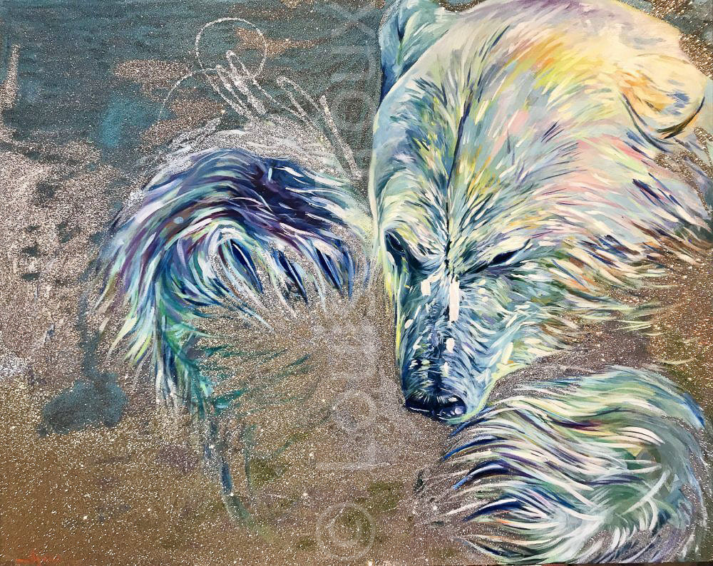 Le Vif-Argent - Louise Groux - Artiste Peintre